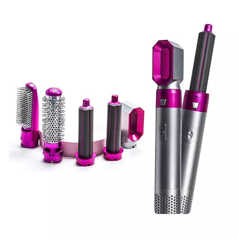 Uscator multifunctional pentru par, Zola®, 5 in 1, perie/bucle/uscare, incazire si coafare rapida, 1000 W, 3 trepte Uscator multifunctional pentru par, Zola®, 5 in 1, perie/bucle/uscare, incazire si coafare rapida, 1000 W, 3 trepte